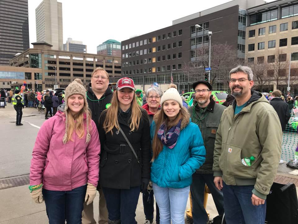 st paddys day parade des moines 2025 route